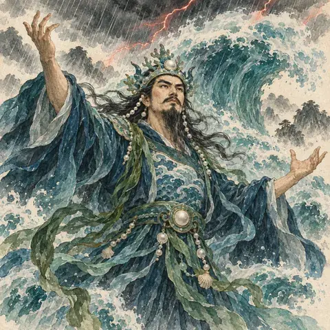 Tranh minh hoạ Thủy Tinh