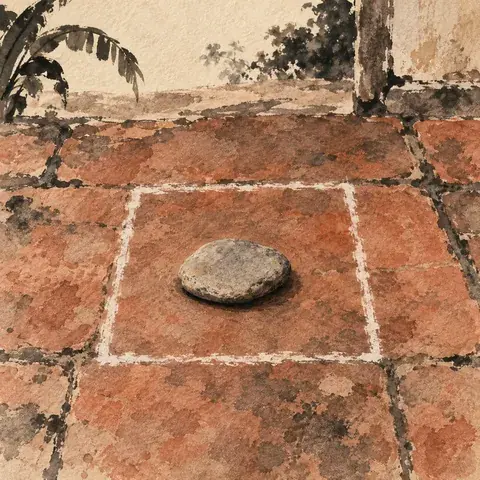 Tranh minh hoạ: Nhảy lò cò