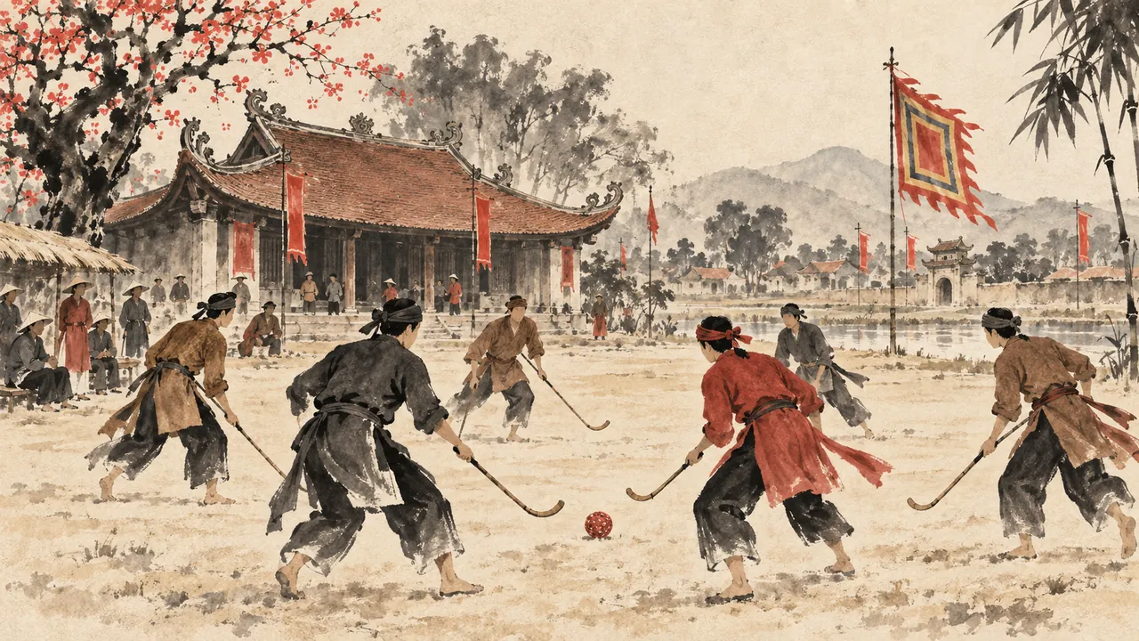 Tranh minh hoạ: Đánh phết (Cướp phết)