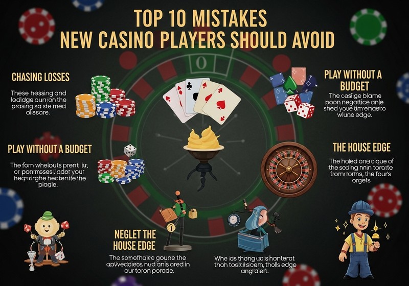 Top 10 Mistakes Casino Players Should Avoid