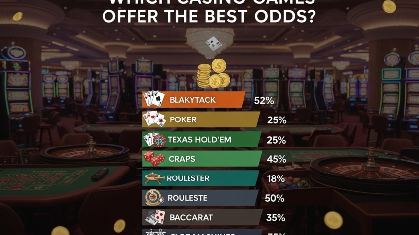 Casino Games Offer the Best Odds